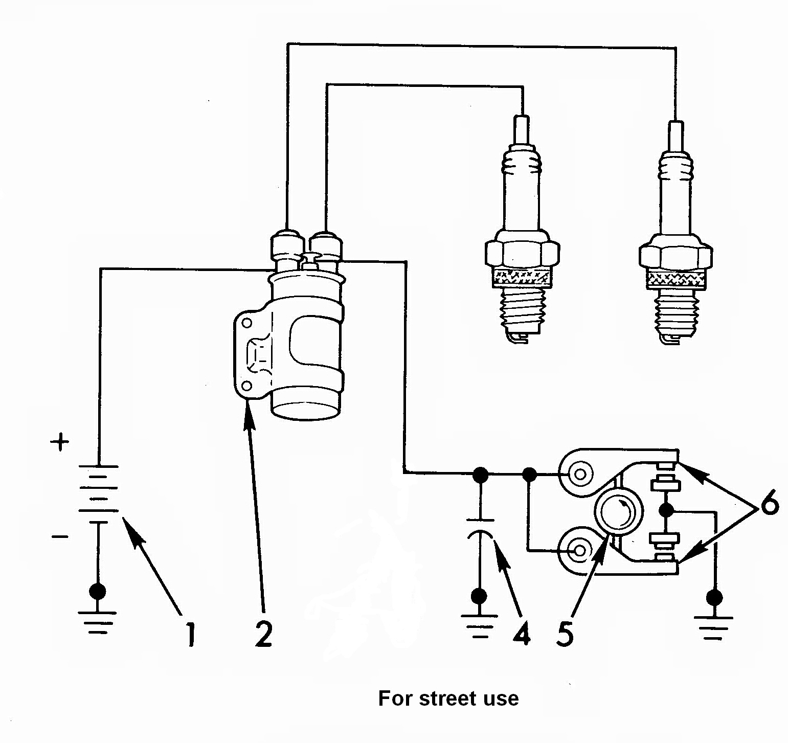 Electronic Ignition Coil Wiring Diagram / Electronic Ignition Coil